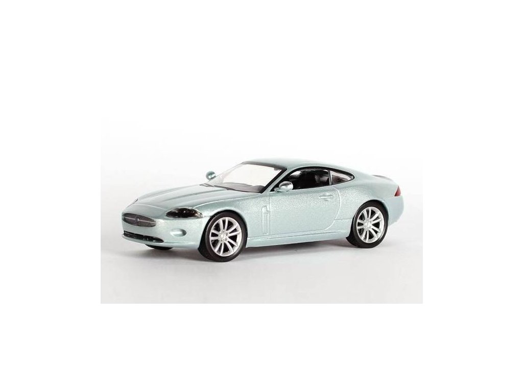 Jaguar XK Coupe 1:43 - Superauta DeAgostini časopis s modelem #41 Jaguar XK Coupe - kovový model auta z časopisu Superkary / Superauta