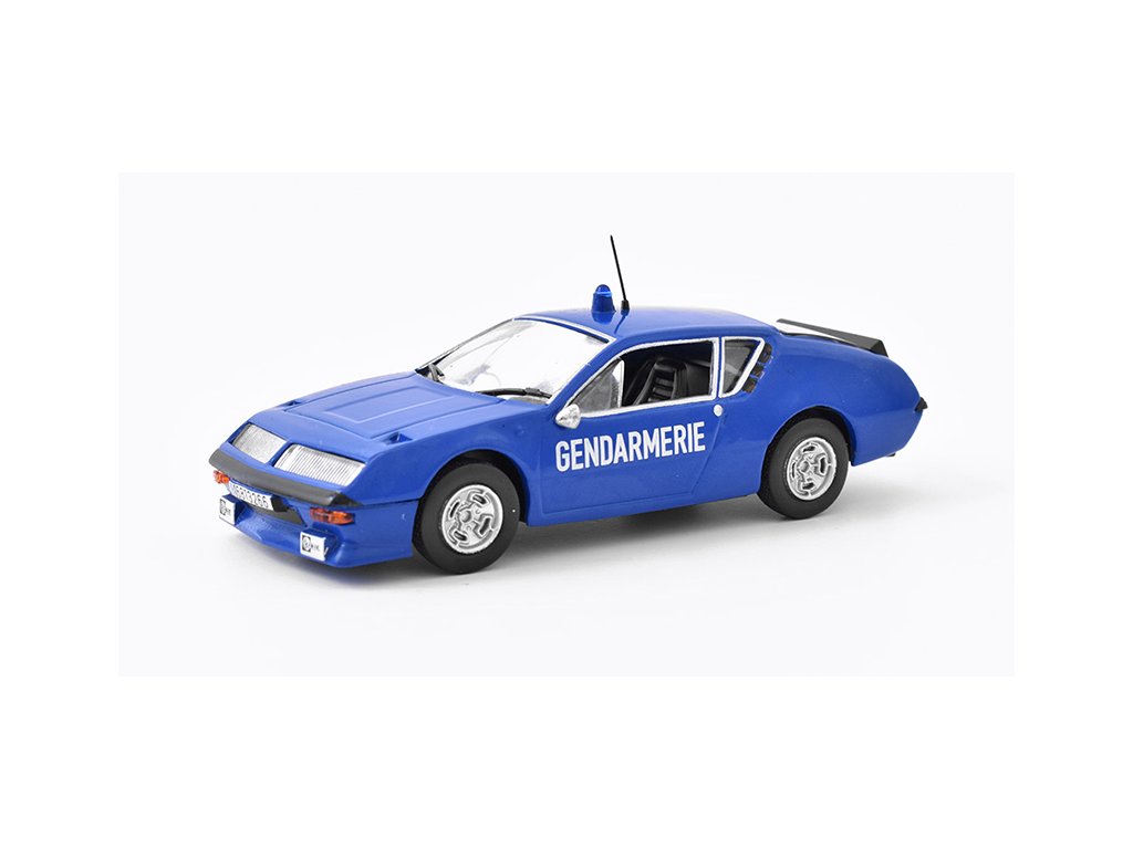 Alpine Renault A310 Gendarmerie 1:43 - Policejní auta světa časopis s modelem #11 Alpine Renault A 310 - Policejní auta