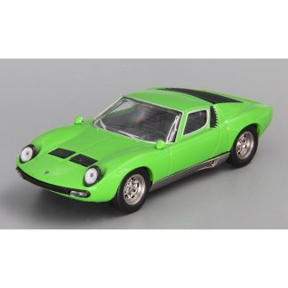 Lamborghini Miura P400SV 1:43 - Superauta DeAgostini časopis s modelem #26 Lamborghini Miura P400 SV - kovový model auta z časopisu Superkary - Superauta