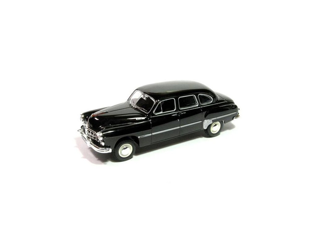 ZIM-12 GAZ-12 1:43 - Kultovní auta SSSR časopis s modelem #3 ZIM 12 - kovový model auta