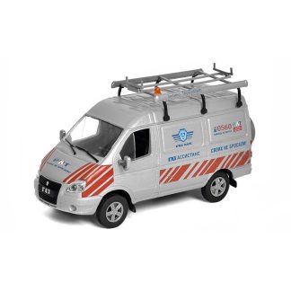 GAZ-2752 Sobol 1:43 - Auto ve službě časopis s modelem #59 GAZ 2752 Sobol - kovový model auta