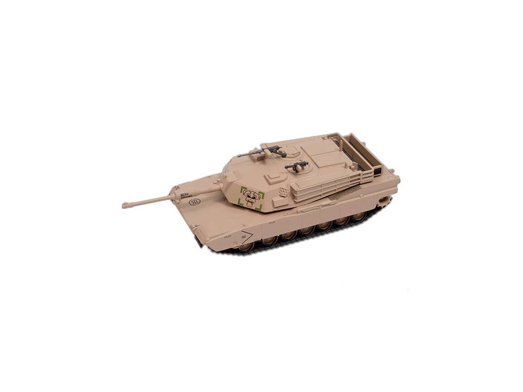 M1 Abrams 1:72 - Světová bojová vozidla časopis s modelem #1 M1 Abrams - kovový model tanku