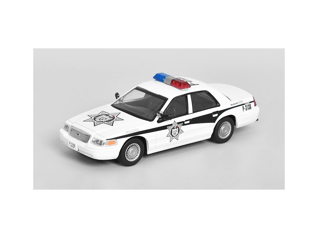 Ford Crown Victoria 1:43 - Policejní auta časopis s modelem #36 Ford Crown Victoria - Policejní auta