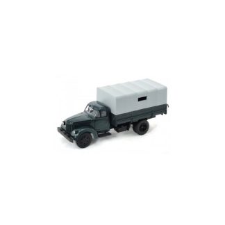 UralZIS-355M oplachtěný 1:43 - Avtoistoria Ural ZIS 355M oplachtěný - nákladní auto - kovový model auta