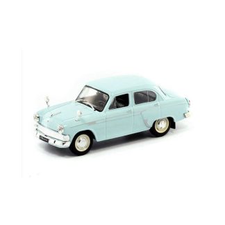 Moskvič 403IE 1:43 - Kultovní auta SSSR - CCCP časopis s modelem #141 Moskvič - 403 IE - kovový model auta
