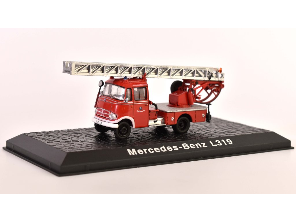 Mercedes-Benz L319 1:72 - Atlas časopis AutoModels s modelem Mercedes-Benz L319 - kovový model auta