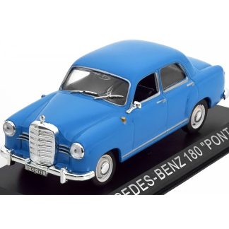 Mercedes-Benz 180D W120 Ponton 1:43 - Maşini de Legendă časopis s modelem Mercedes W120 Ponton - kovový model auta
