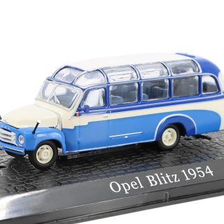 Opel Blitz autobus 1954 1:72 - Atlas Bus Collection časopis s modelem BAZAROVÉ ZBOŽÍ Opel Blitz 1954 - kovový model autobusu