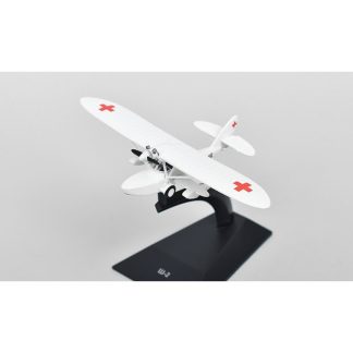 Š 2 1:100 - DeAgostini časopis s modelem #82 Legendární letadla SH-2 - kovový model letadla