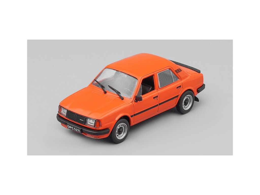 Škoda 120 LS 1:43 - Kultovní auta SSSR - časopis s modelem Škoda 120LS - kovový model auta