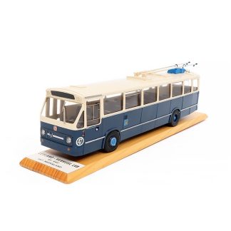 Leyland Verheul LVB 6T/EEC 1967 trolejbus 1:43 - Ručně vyrobený model Leyland - Verheul LVB 6T / EEC 1967 Nederland - model trolejbusu