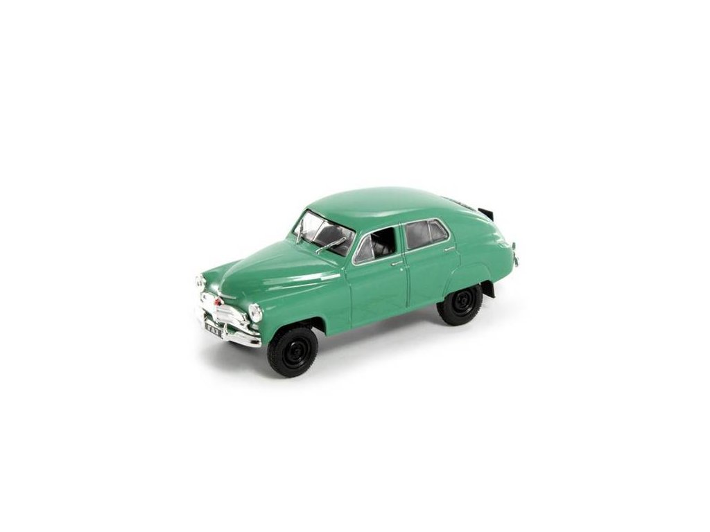 GAZ-M72 POBEDA 4X4 1:43 - Kultovní auta SSSR Nejlepší časopis s modelem #28 GAZ M72 - kovový model auta