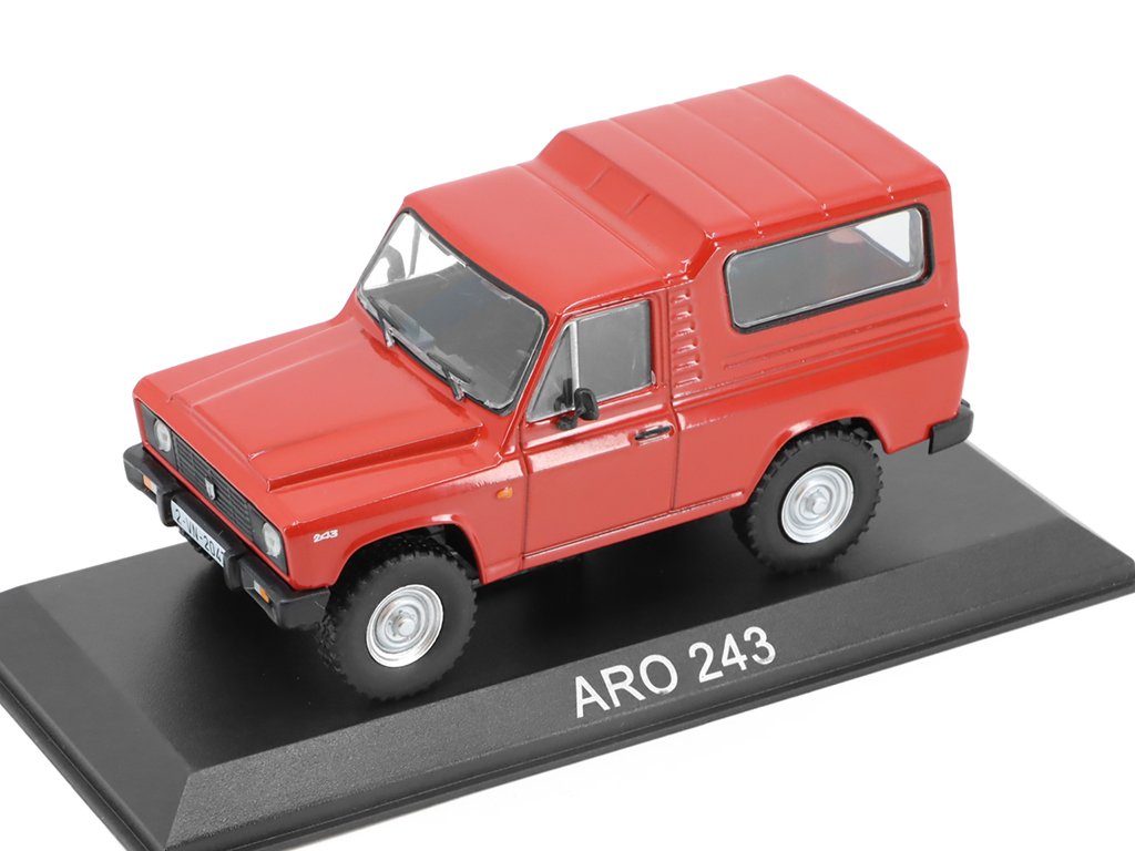 ARO 243 1:43 - Maşini de Legendă časopis s modelem ARO 243 - kovový model auta