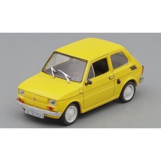Fiat 126P 1:43 - Kultovní auta SSSR a socialistických států časopis s modelem #169 Fiat 126P - kovový model auta