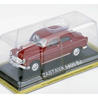 Zastava 1400BJ ( FIAT 1400 ) 1:43 - Maşini de Legendă časopis s modelem Zastava 1400 BJ - kovový model auta