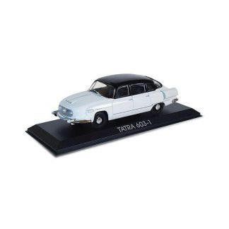TATRA 603-1 1:43 - DeAgostini časopis s modelem Tatra 603-1 - kovový model auta