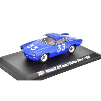Renault 4CV Izoard Pichon-Parat 1956 1:43 - Hachette časopis s modelem Renault 4CV Rally #33 Izoard Pichon-Parat 1956 - kovový model auta