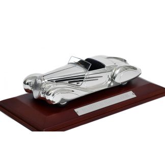 Delahaye 185 Figoni Falaschi 1:43 - Silver Cars - Atlas časopis s modelem Delahaye 185 Figoni Falaschi - kovový model auta