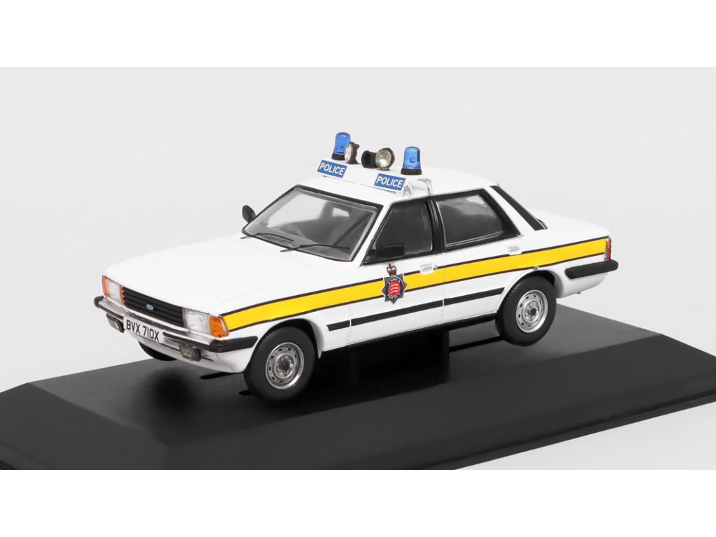 Ford Cortina Mk V Essex Police 1:43 - Corgi Ford Cortina Mk5 2.0 Essex Policie - kovový model auta
