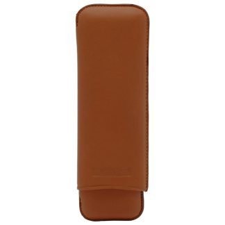 Cigarrenetui Leder 2er MARTIN WESS Corona natur