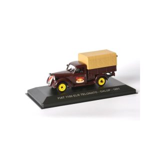 Fiat 1100 PICK-UP TELONATO GALUP - 1951 1:43 časopis s modelem Fiat 1100 PICK-UP
