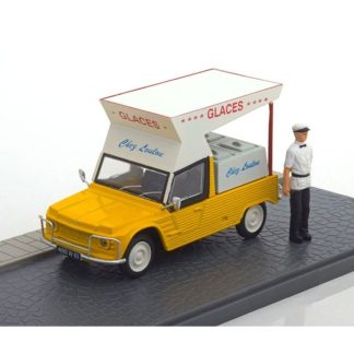 Citroen Mehari Glaces Petit Utilitaires 1:43 - Atlas časopis s modelem Citroen Mehari Glaces Petit Utilitaires