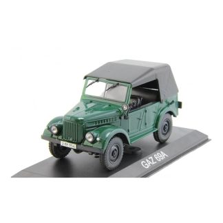 GAZ-69A 1:43 - DeAgostini časopis s modelem GAZ 69A ( GAZ-69 ) - kovový model auta
