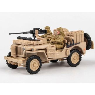 Military Vehicles 1/4 Ton 1:43 - Cararama Military Vehicles 1/4 Ton - kovový model auta