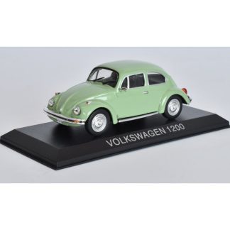 Volkswagen 1200 Brouk 1:43 - Legendární automobily minulé éry časopis s modelem #41 VW 1200 Brouk - kovový model auta