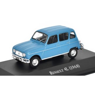 Renault 4L 1968 1:43 - časopis s modelem Renault R4L 1968 - kovový model auta