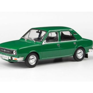 Škoda 105L 1977 Zelená Ostrá 1:43 - Abrex Škoda 105L 1977 - Zelená Ostrá - kovový model auta 1/43