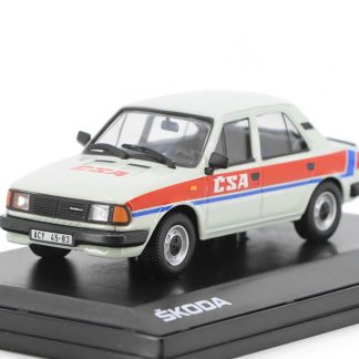 Škoda 120L ČSA 1:43 - Abrex Škoda 120L CSA - kovový model auta 1/43