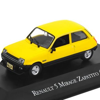 Renault 5 Mirage Zapatito 1979 1:43 - DeAgostini časopis s modelem Renault V Mirage Zapatito - kovový model auta