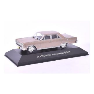 Renault IKA Rambler Ambassador 1965 1:43 - časopis s modelem IKA (Renault ) RAMBLER AMBASSADOR 1965 - kovový model auta