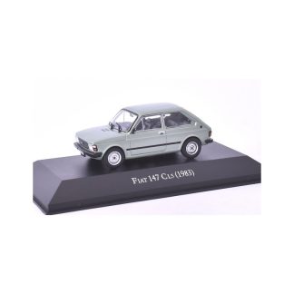 Fiat 147 CL5 1983 1:43 - časopis s modelem Fiat 147 CL5 - 1983 - kovový model auta