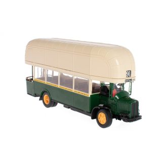 Renault TN4F 1940 1:43 - Hachette časopis s modelem RENAULT TN4-F 1940 - kovový model autobusu