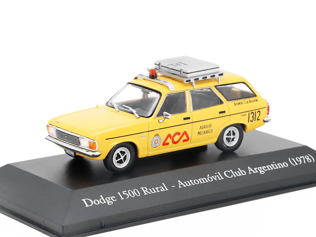 Dodge 1500 Rural ( Opel Ascona ) ACA 1978 1:43 - časopis s modelem DODGE 1500 Rural Automovil Club Argentina 1978 - kovový model auta