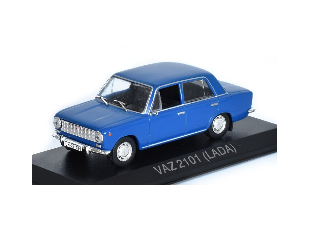 VAZ-2101 LADA 1:43 - Legendární automobily minulé éry časopis s modelem #82 LADA 1200 Žiguli - kovový model auta