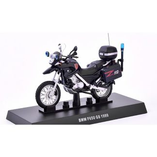 BMW F650 GS - 1999 1:24 - DeAgostini časopis s modelem BMW F650 GS CARABINIERI - 1999 - kovový model