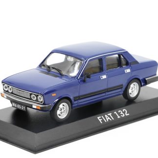 FIAT 132 1:43 - Legendární automobily minulé éry časopis s modelem #86 FIAT-132 - kovový model auta