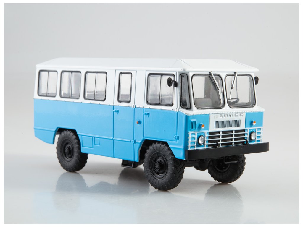 APP-66 autobus 1:43 - Naše autobusy časopis s modelem #17 APP-66 - kovový model autobusu