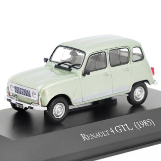 Renault 4 GTL 1985 1:43 - časopis s modelem Renault 4GTL 1985 - kovový model auta