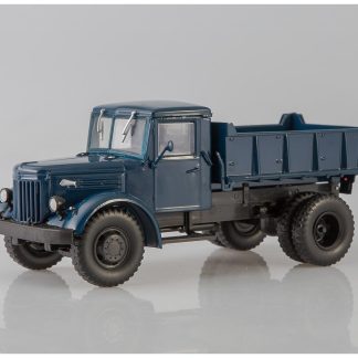 Maz-205 sklápěč modrý 1:43 - Avtoistoria Maz-205 - kovový model auta