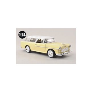 Chevrolet Bel Air Nomad 1955 1:24 - MOTORMAX Chevrolet Bel Air Nomad 1955 - kovový model auta
