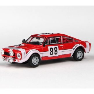 Škoda 200RS Rallye Šumava 1975 #88 Horsák - Motal 1:43 - Abrex Škoda 200RS 1975 - kovový model auta 1/43