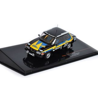 Saab 99 EMS #1 Swedish Rally 1977 Eklund / Cederberg 1:43 - IXO Models Saab 99 EMS No.1 - kovový model