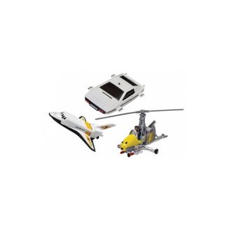 Set Air 1:76 - CORGI Set Air - Air, Sea & Space Collection, James Bond 007, Space Shuttle, Little Nellie, Lotus Esprit - kovový model