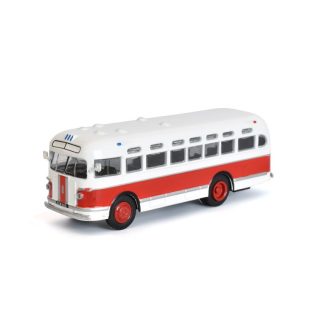 ZIS-155 1:72 - Kultovní autobusy minulé éry časopis s modelem #13 ZIS 155 - kovový model