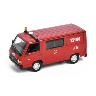 Mercedes-Benz MB180 Hasiči Zaragoza 1:43 - časopis s modelem Mercedes Benz MB 180 Hasiči Zaragoza - kovový model auta