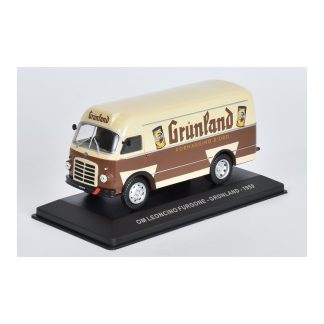 OM Leoncino ( FIAT IVECO ) furgone Grunland - 1959 1:43 časopis s modelem OM Leoncino furgone Grunland - 1959 - kovový model